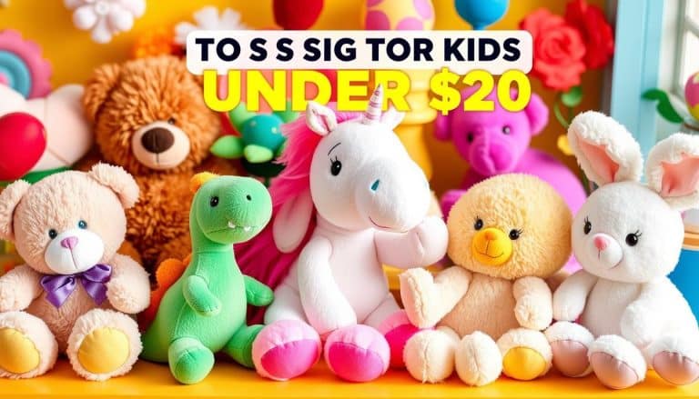 Best stuffed toys for kids under 