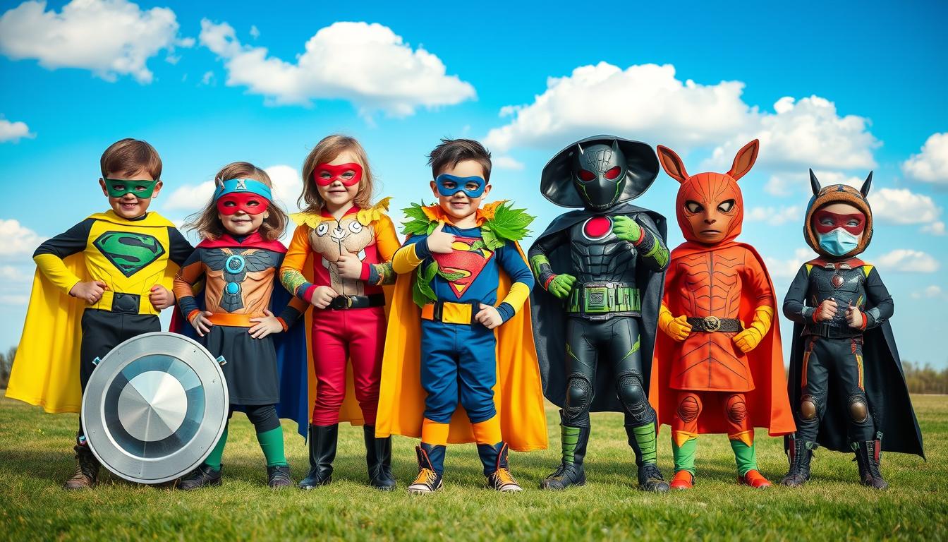 Superhero dress-up ideas for kids