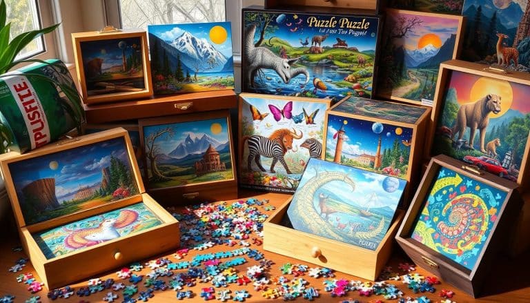 Unique puzzle gift sets